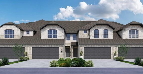 New construction Townhouse house 644 Sandiford Ct, Mansfield, TX 76063 Bridgeport- photo 0