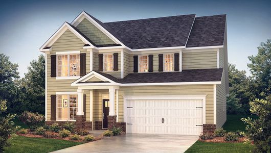 New construction Single-Family house Simpsonville, SC 29680 plan Windsor - image