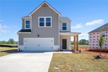 New construction Single-Family house 1633 Fuma Leaf Way, Mcdonough, GA 30253 Madison- photo 0