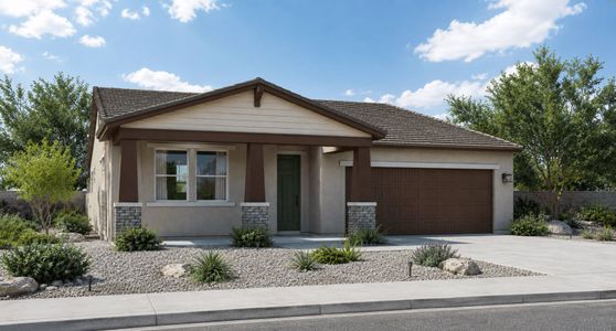 New construction Single-Family house 2725 S 263Rd Dr, Buckeye, AZ 85326 plan Prescott - image