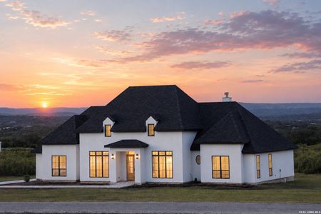 New construction Single-Family house 977 Pinto Cyn, Bandera, TX 78003 - image