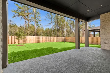 New construction Single-Family house 1736 Howler Wy, Todd Mission, TX 77316 plan The Dandelion - image 3