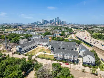 Aerial shot of the community (Upper East River)