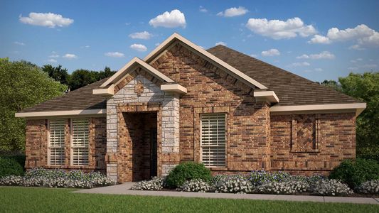 New construction Single-Family house 352 Pasture Dr, Midlothian, TX 76065 plan Concept 1802 - image