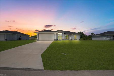 New construction Single-Family house 1023 Pilgrim St E, Lehigh Acres, FL 33974 - image