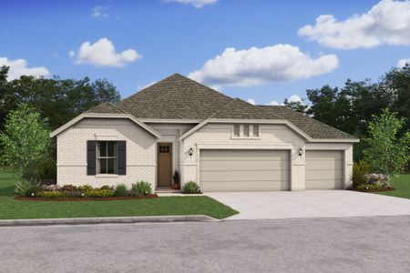 New construction Single-Family house 201 Eldridge Dr, Sealy, TX 77474 plan Santa Rosa II - image