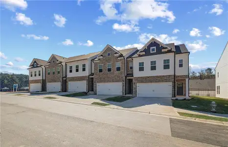 New construction Townhouse house 847 Eagle Ave, Riverdale, GA 30296 plan Luca - image