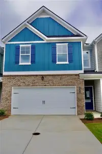 New construction Townhouse house 7041 Old Bridge Ln, Conyers, GA 30013 plan The Lenox II - image