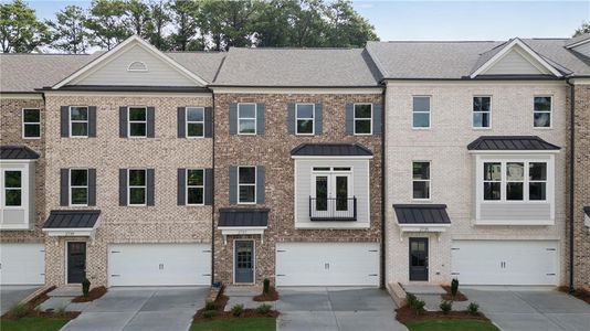 New construction Townhouse house 2737 Hallwood Ln, Suwanee, GA 30024 - image