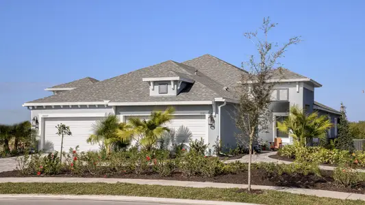 New construction Multi-Family house 10025 Hammock Brook Dr, Parrish, FL 34219 plan Tidewater 2B - image