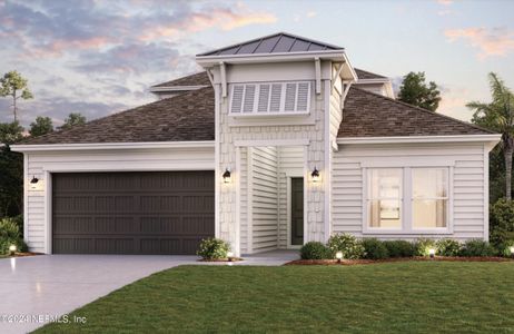 New construction Single-Family house 95185 Lock Street, Fernandina Beach, FL 32034 Yellow Jasmine- photo 0