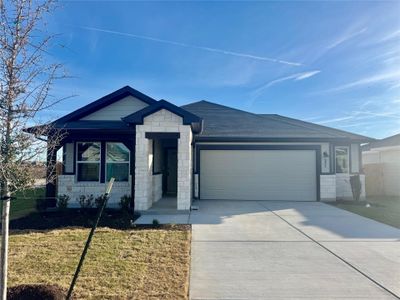 New construction Single-Family house 271 Texas Agate Dr, Kyle, TX 78640 plan The Hughes (841) - image