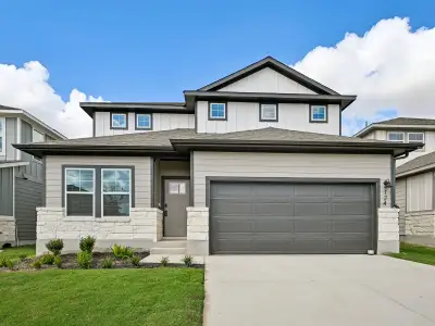 New construction Single-Family house 124 Woodbrook Dr, Georgetown, TX 78626 plan The Matador (870) - image