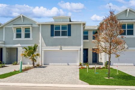 New construction Townhouse house 342 Salisbury Circle, Fort Pierce, FL 34982 Sandpiper- photo 0