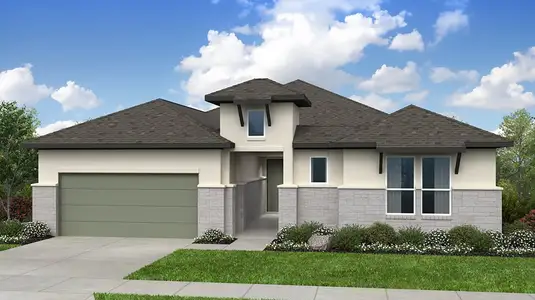 New construction Single-Family house 8508 Ambergill Ct, Austin, TX 78744 plan Bouldin - image