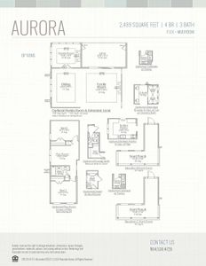 New construction Single-Family house 76 Courtney Manor Ct, St. Augustine, FL 32092 plan Aurora - image 6
