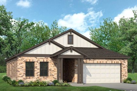 New construction Single-Family house 164 Warner Wy, Mico, TX 78056 plan Legacy Hills 1551 - image