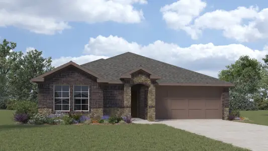 New construction Single-Family house 4812 Silver Chute Ave, Aubrey, TX 76227 plan Hale - image