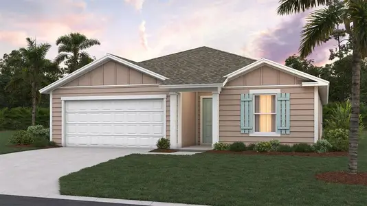 New construction Single-Family house 68 Sawdust Ln, Palm Coast, FL 32137 - image