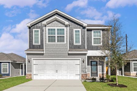 New construction Single-Family house 8116 Burnt Orchid Dr, Houston, TX 77016 - image
