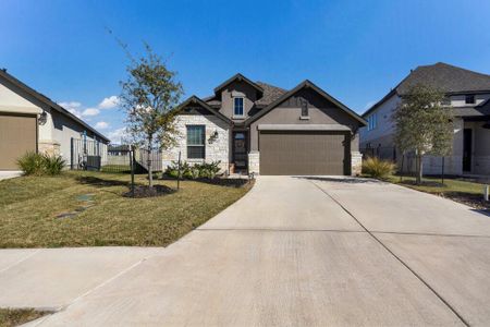 New construction Single-Family house 524 Calmo Ct, Liberty Hill, TX 78642 Bentley Plan- photo 0