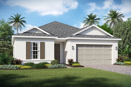 New construction Single-Family house 2168 Seagrass Pt, Kissimmee, FL 34747 Saint Lucia- photo 0 0