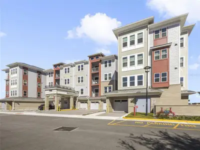 New construction Condo house 7545 Laureate Blvd, Unit 7305, Orlando, FL 32827 plan Bradford - image