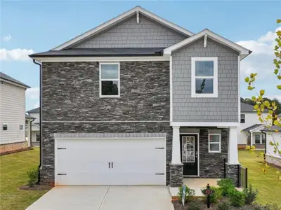 New construction Single-Family house 833 Misty Hollow Trl, Lawrenceville, GA 30045 plan Lennon - image