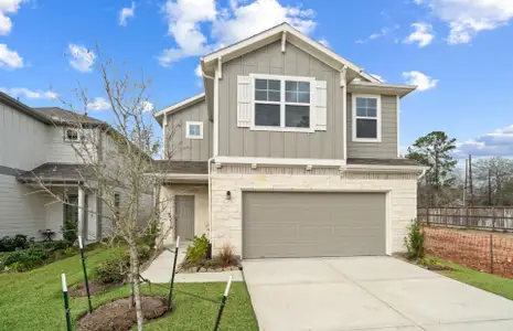New construction Single-Family house 21606 Fox Gully Ln, Porter, TX 77365 plan Pierce - image