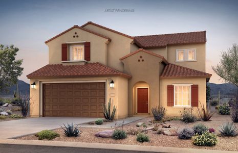 New construction Single-Family house 6715 W Campanella Wy, Florence, AZ 85132 plan Yucca - image