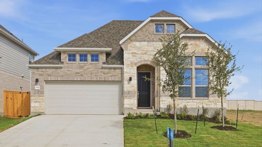 New construction Single-Family house 15121 Peach Rise Dr, Manor, TX 78653 plan Willow - image