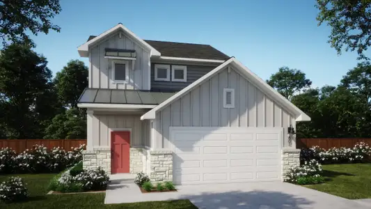 New construction Single-Family house 293 Langhorne Bnd, Liberty Hill, TX 78642 plan Ella - image