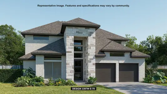 New construction Single-Family house 2823 Pathway Crest Ln, Houston, TX 77598 plan 3397W - image