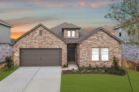 New construction Single-Family house 3526 Cardinal Pointe Dr, Angleton, TX 77515 plan Young - image