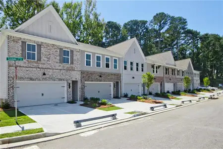New construction Townhouse house 669 Sunstone Ln, Lawrenceville, GA 30043 - image