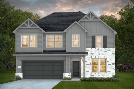 New construction Single-Family house 3319 Wilderness Wy, Montgomery, TX 77316 plan Caldwell - image