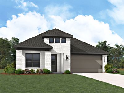 New construction Single-Family house Todd Mission, TX 77316 plan Moretti - image