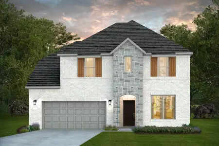New construction Single-Family house 11911 Bonfire, San Antonio, TX 78254 plan Wheeler - image