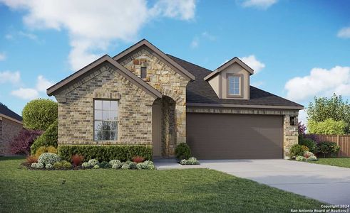 New construction Single-Family house 1430 Ferien Machen, New Braunfels, TX 78132 Fiji- photo 0