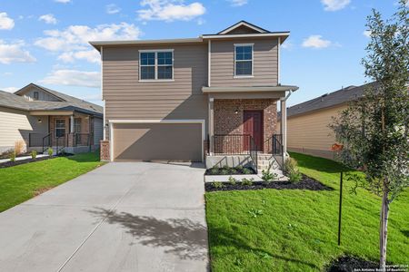 New construction Single-Family house 4275 Winston Way, New Braunfels, TX 78130 Dogwood- photo 0