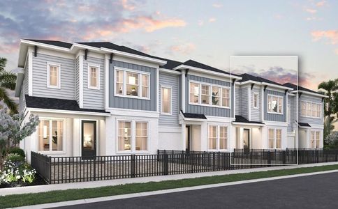 New construction Townhouse house 3534 Caspian Chervil St, Wesley Chapel, FL 33543 - image