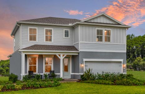 New construction Single-Family house 10746 Pahokee Beach Place, Orlando, FL 32827 Whitestone- photo 0