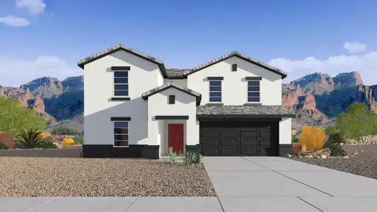 New construction Single-Family house 26223 W Nancy Ln, Buckeye, AZ 85326 plan Ozark - image
