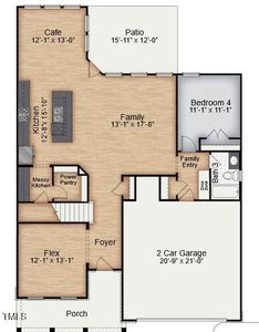 New construction Single-Family house 1913 Ballard Rd, Unit 193, Fuquay Varina, NC 27526 Apex- photo 1 1