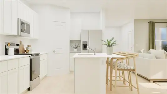 New construction Townhouse house 5200 Clay Whaley Rd, St. Cloud, FL 34772 - image