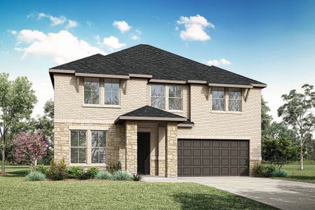 New construction Single-Family house 7616 Autumn Hill Dr, Krum, TX 76249 plan Ivy - image