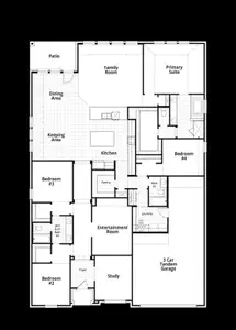 New construction Single-Family house 1118 Via Toscana Ln, Rockwall, TX 75032 plan Bradford - image