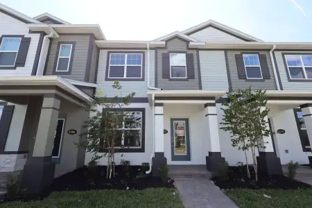 New construction Townhouse house 1402 Mount Royal Dr, St. Cloud, FL 34771 plan Rutland - Townhome Series - image