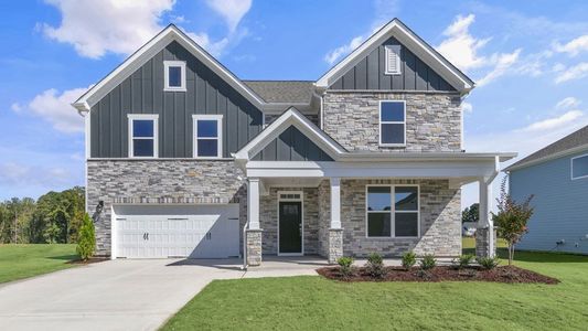 New construction Single-Family house 60 Gilmer St, Fuquay Varina, NC 27526 plan Hartwell - image