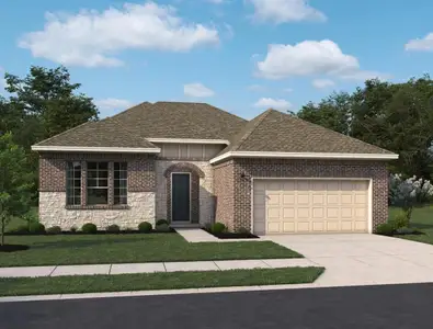 New construction Single-Family house 2093 Graham Wy, Brookshire, TX 77041 plan Sydney - image